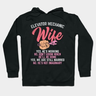 Elevator Mechanic Wife Hoodie